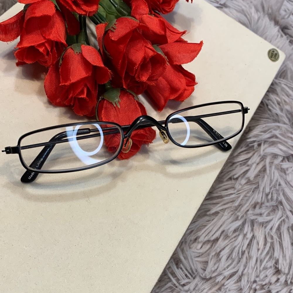 🌹Vintage Black Rectangular Unisex +2.25 Reading Glasses